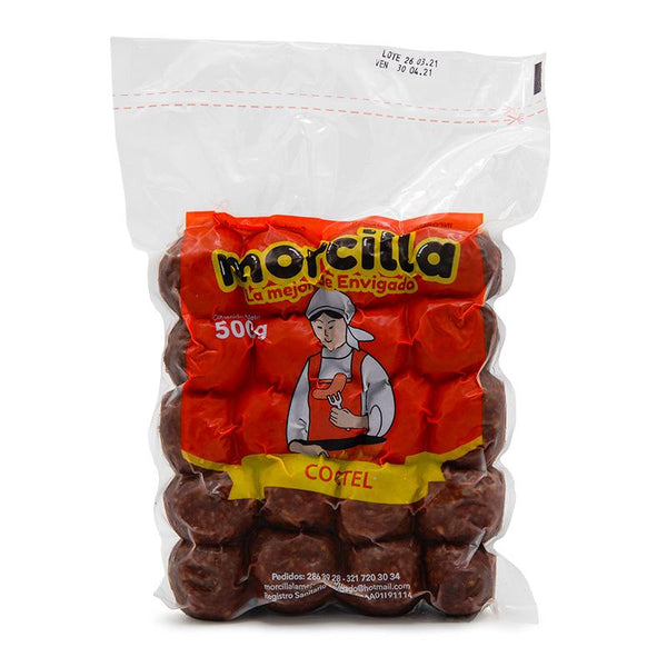 MORCILLA LA MEJOR ENVIGADO 500G COCTEL
