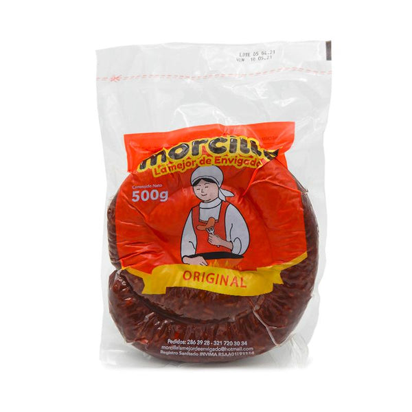 MORCILLA LA MEJOR ENVIGADO 500G ORIGINAL