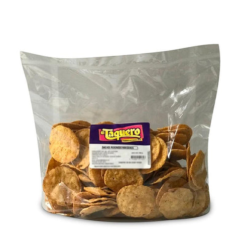 NACHOS EL TAQUERO 500G REDONDO