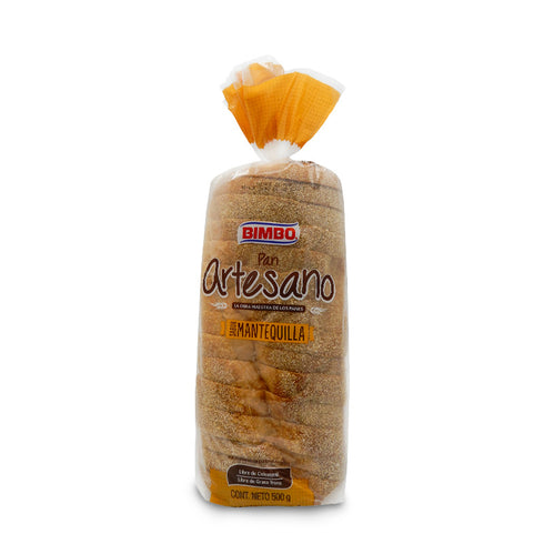 PAN ARTESANO BIMBO 500G MANTEQUILLA