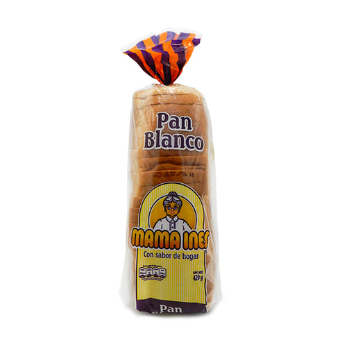 PAN TAJADO BLANCO MAMAINES 420G