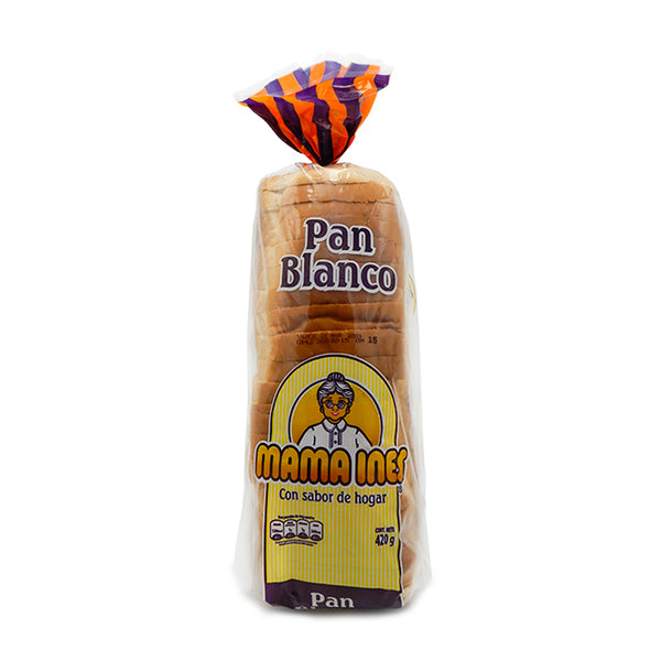 PAN TAJADO BLANCO MAMAINES 420G