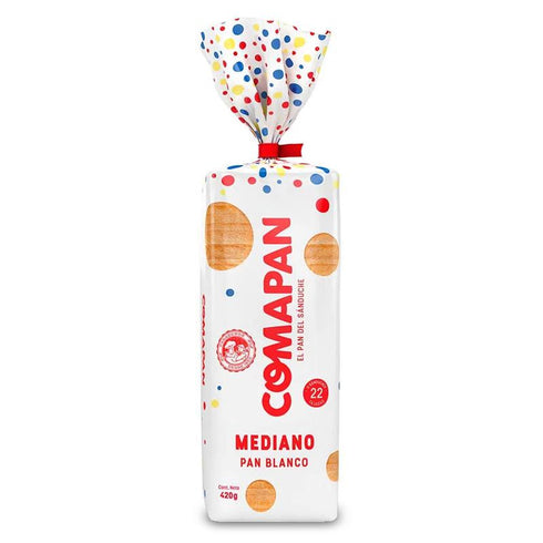 PAN TAJADO MEDIANO COMAPAN 420G