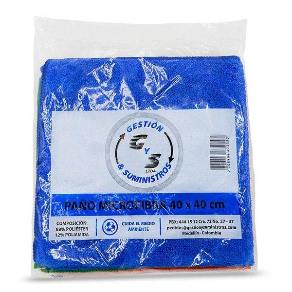 PANO MICROFIBRA 40X40 GS