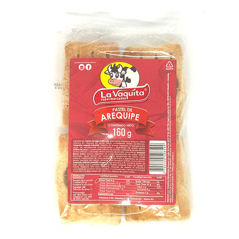 PASTEL DE AREQUIPE LA VAQUITA 4U 160G