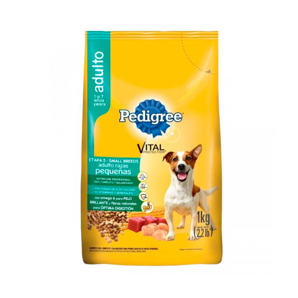 CUIDO PEDIGREE 1000G RAZA PEQUENA