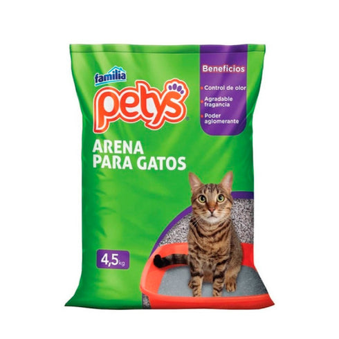 ARENA GATOS PETYS 4.5 KILOS
