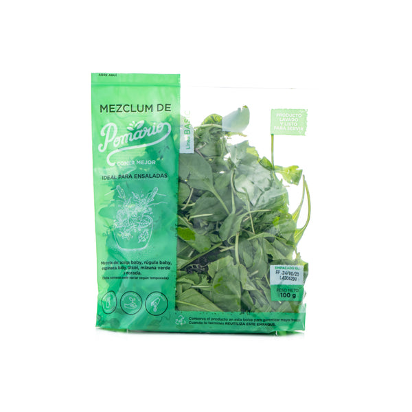 MEZCLUM ENSALADA 100G POMARIO