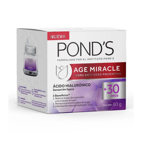 CREMA PONDS 50G ACIDO HIALURONICO