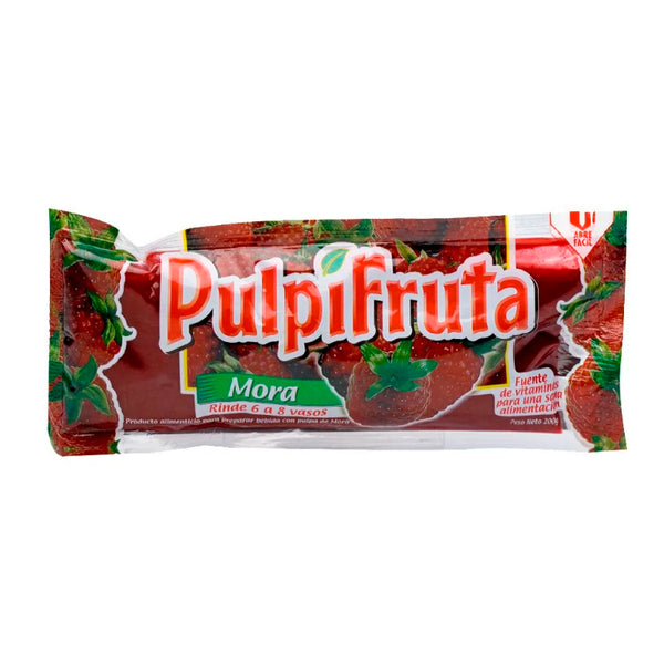 PULPA PULPIFRUTA 200G MORA