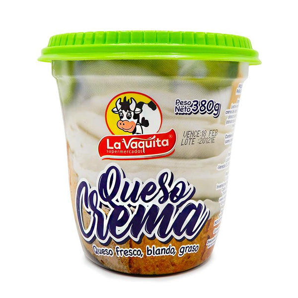 QUESO CREMA LA VAQUITA 380G