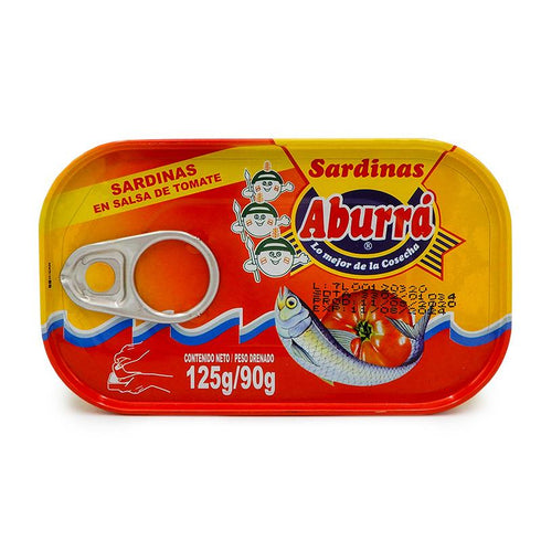 SARDINA ABURRA 125G S/TOMATE