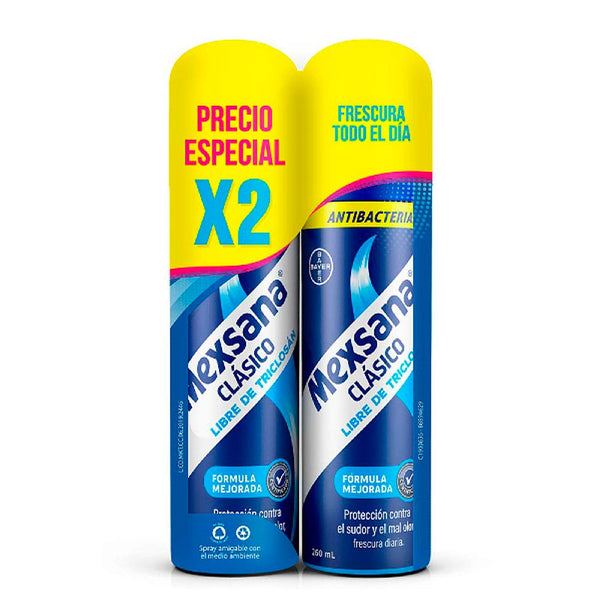 TALCO MEXSANA 2U 520ML SPRAY