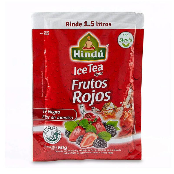 TE ICETEA 60G LIGHT FRUTOS ROJOS