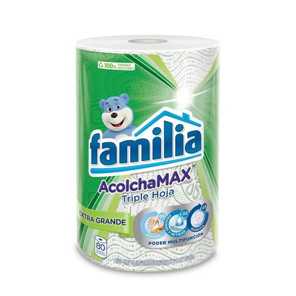 TOALLA COCINA 80H DECORADA 2EN1 FAMILIA