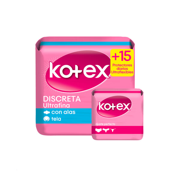 TOALLA HIG KOTEX 10U ULTFINA TELA OFERTA