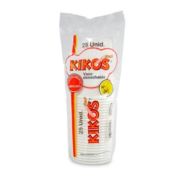 VASO KIKOS 7OZ 25U