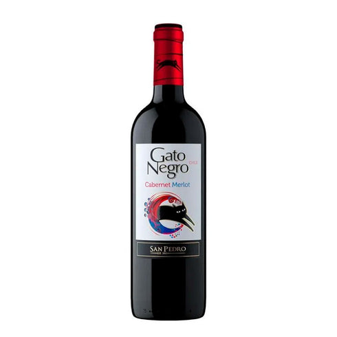 VINO SAN PEDRO GATO NEGRO 750C CAB/MERLOT