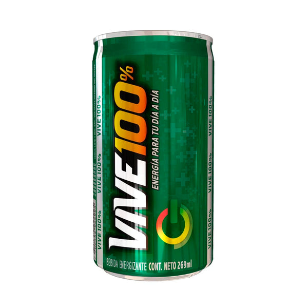 BEBIDA ENERGIZANTE VIVE100 269ML LATA