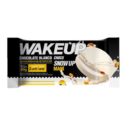CHOCOLATE CHOCO-SNOWUP 40G WAKEUP