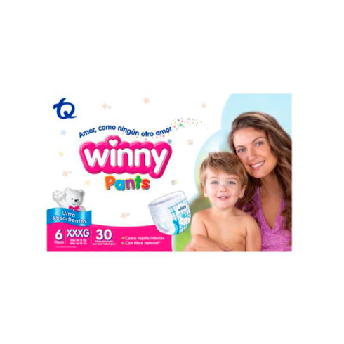 PAÑALES PANTS 30U ET 6