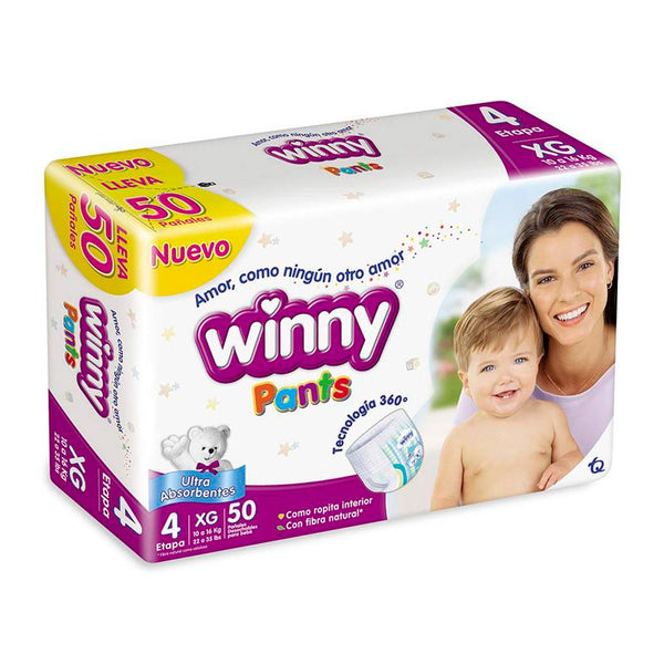 PAÑALES WINNY PANTS 50U ET 4