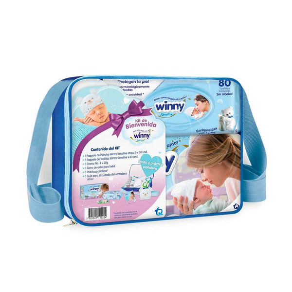 PAÑALES WINNY GOLD 30U KIT RECIEN/NACIDO