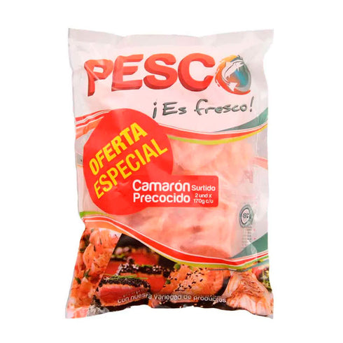 CAMARON PESCO 2U 340G SURTIDO
