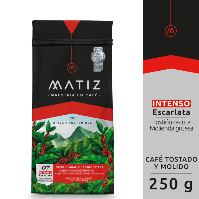 CAFE MATIZ 250G MOLIDO ESCARLATA