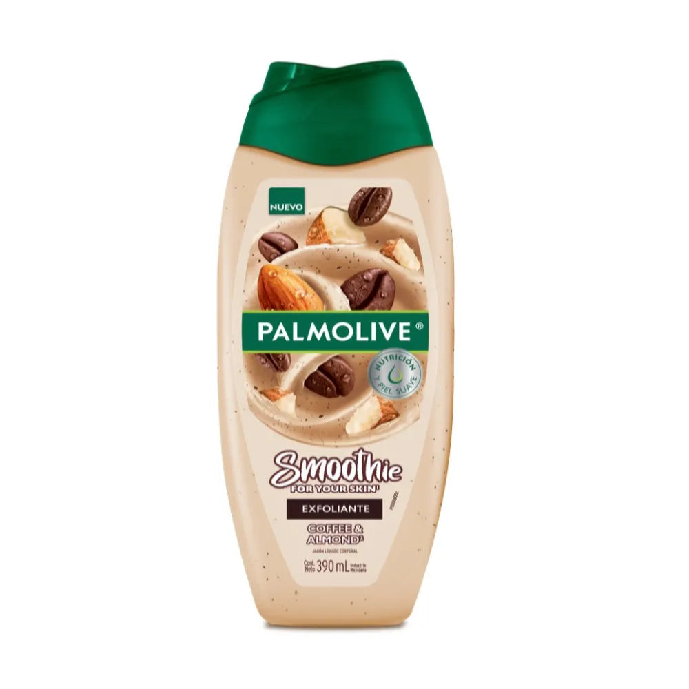 Jabón Liquido Corporal Palmolive Café y Aceite Almendras  390ml