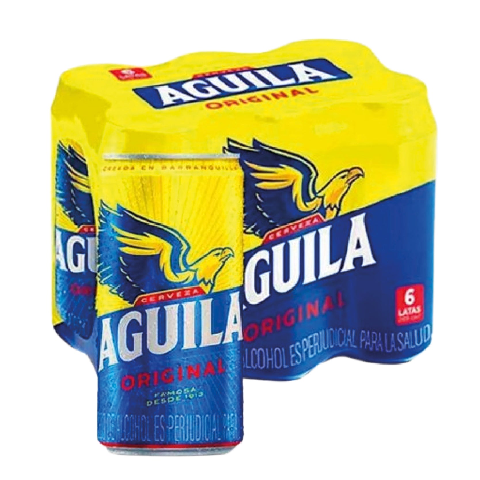 CERVEZA AGUILA  6U 1614ML LATA
