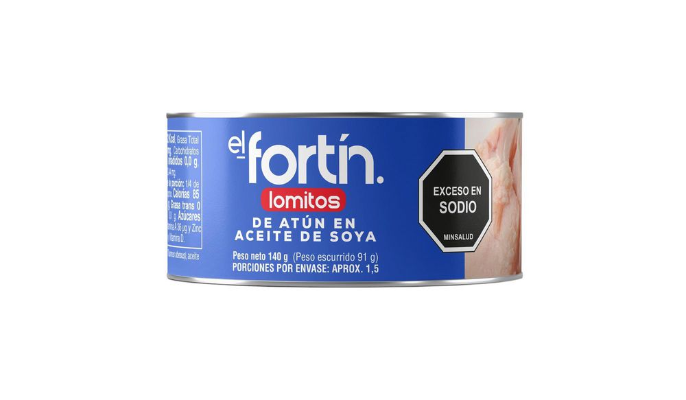 ATUN FORTIN 140G LOMITOS ACEITE
