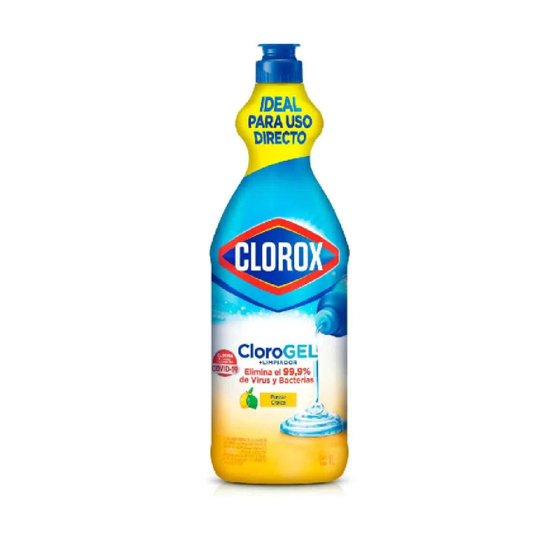 BLANQUEADOR CLOROX GEL 1000M PUREZ/ CITRI