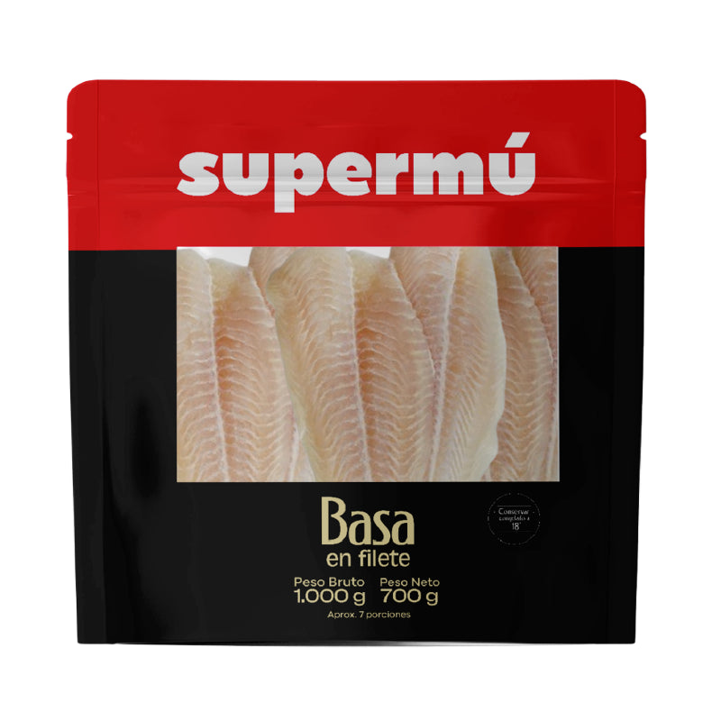 FILETE DE BASA SUPERMU 700G