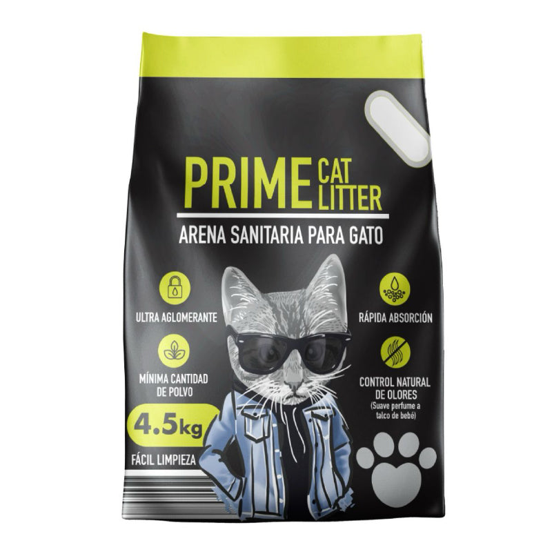 ARENA PARA GATOS PRIME CAT LITTER 4500G