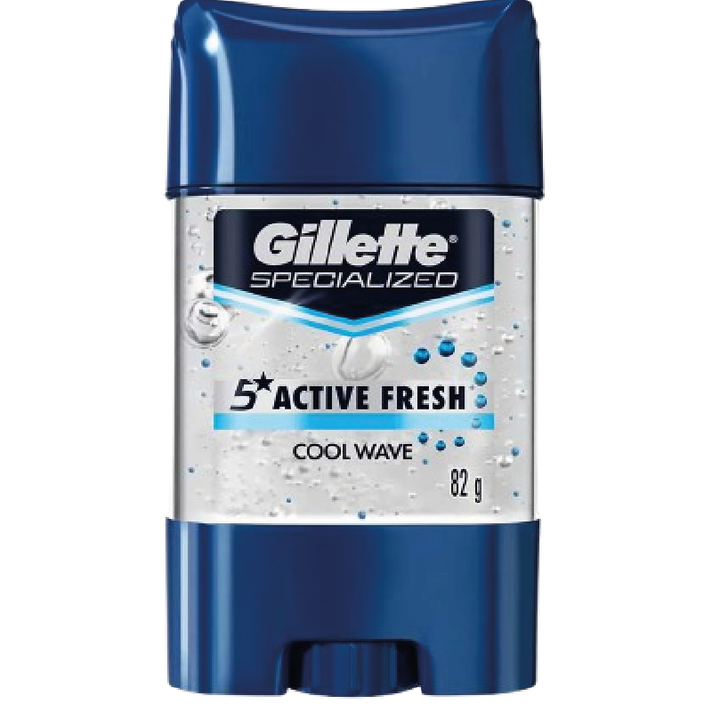 DESODORANTE GILLETE 82G COOL WAVE GEL