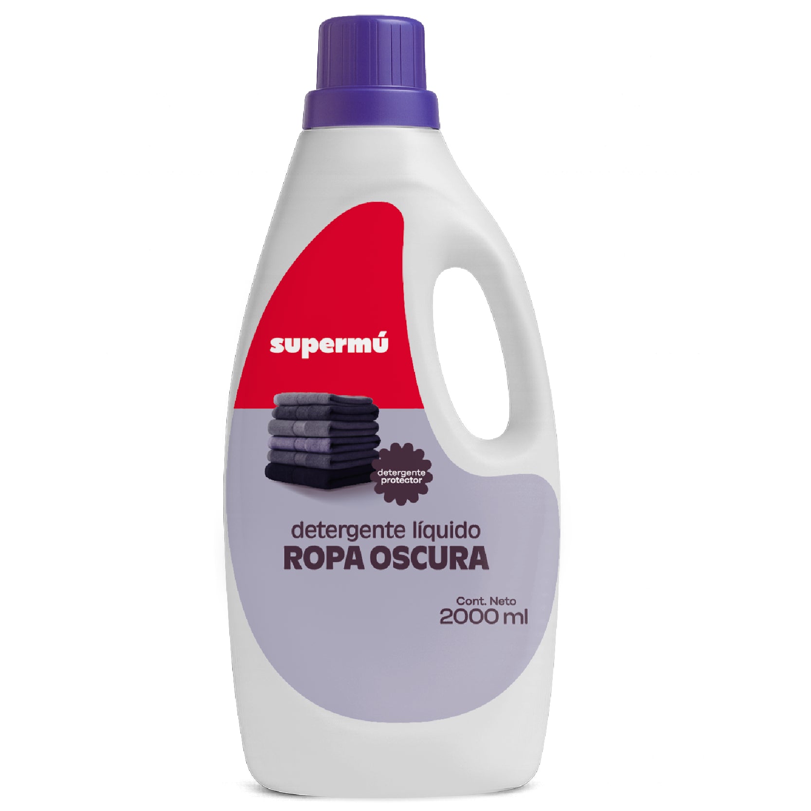 DETERG LIQUIDO SUPERMU 2000ML ROPA OSCURA