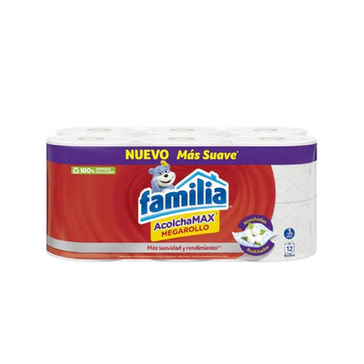 PAPEL HIG FAMILIA 12U MEGARROLLO 3 HOJAS