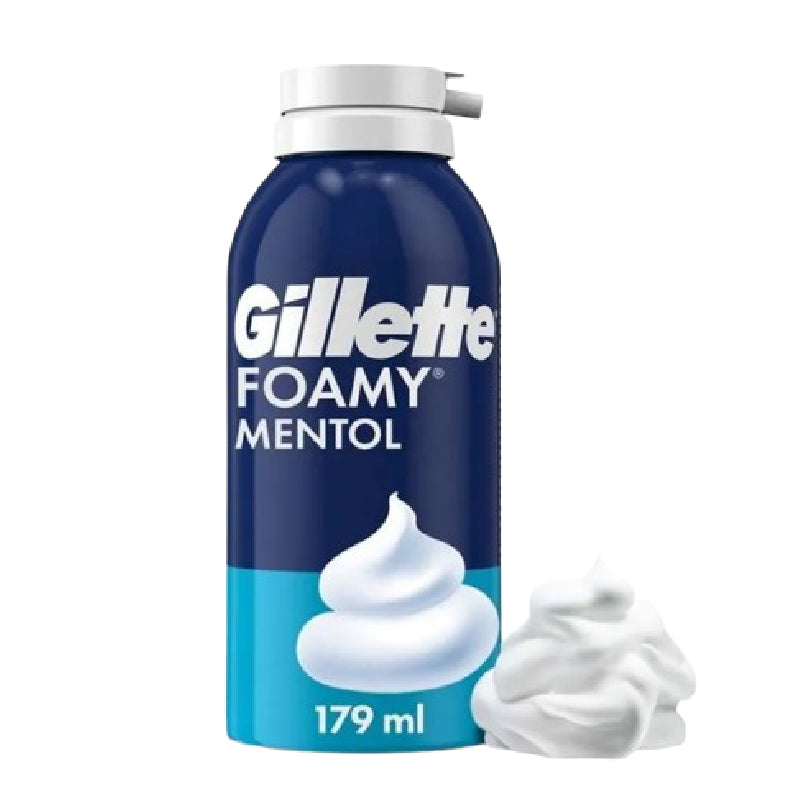 ESPUMA AFEITAR GILLETTE 179ML FOAMY MENT