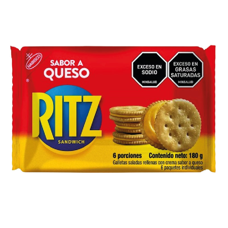 GALLETA RITZ 6U 30G QUESO