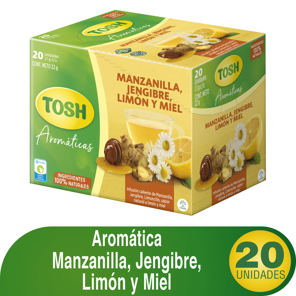 AROMATICA TOSH 20 SOBRES 22G MAN/JEN