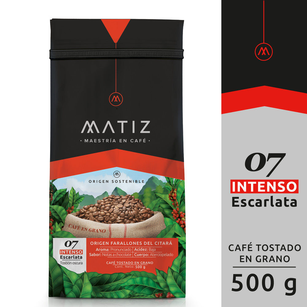 CAFE MATIZ GRANO 500G ESCARLATA