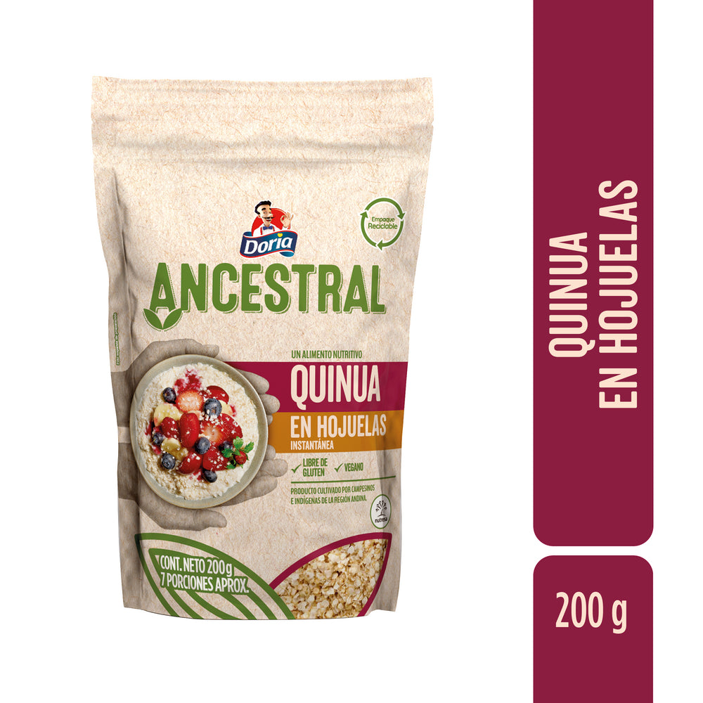 QUINUA DORIA EN HOJUELAS 200G