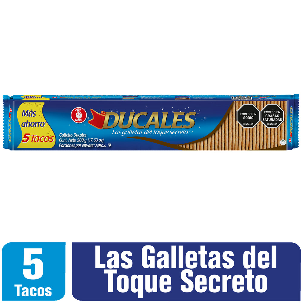 GALLETA DUCALES NOEL 500G 5 TACOS