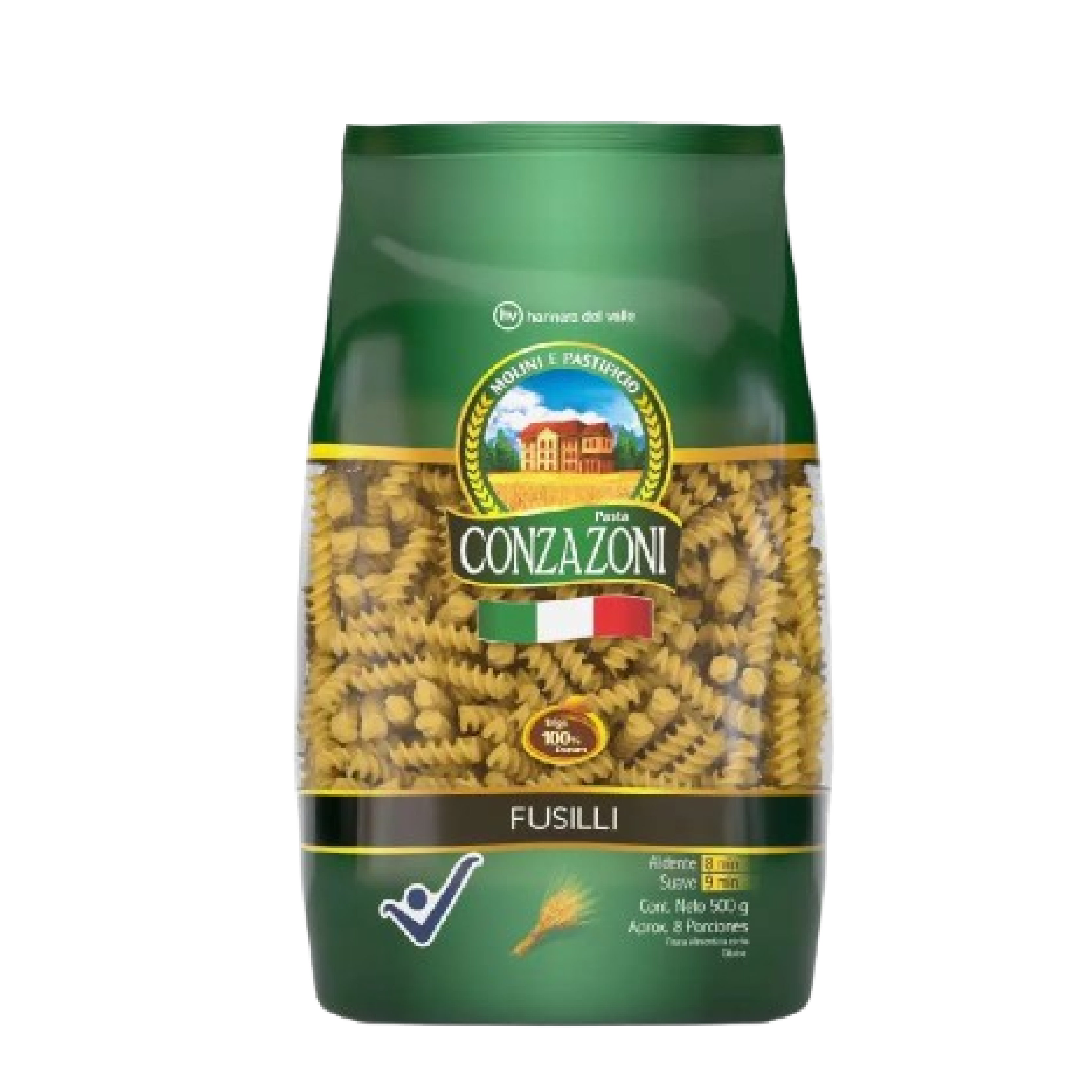 PASTA CONZAZONI 500G FUSILLI
