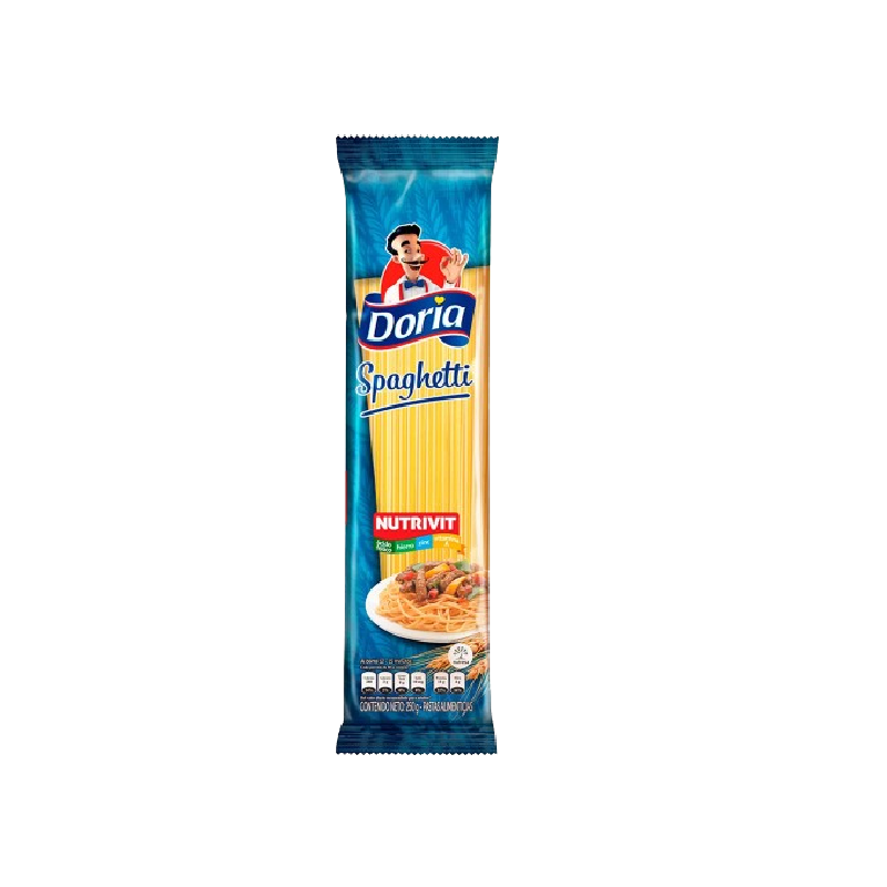 PASTA DORIA 250G SPAGUETTI