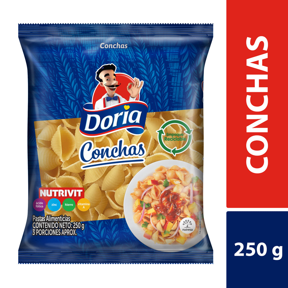 PASTA DORIA 250G CONCHA