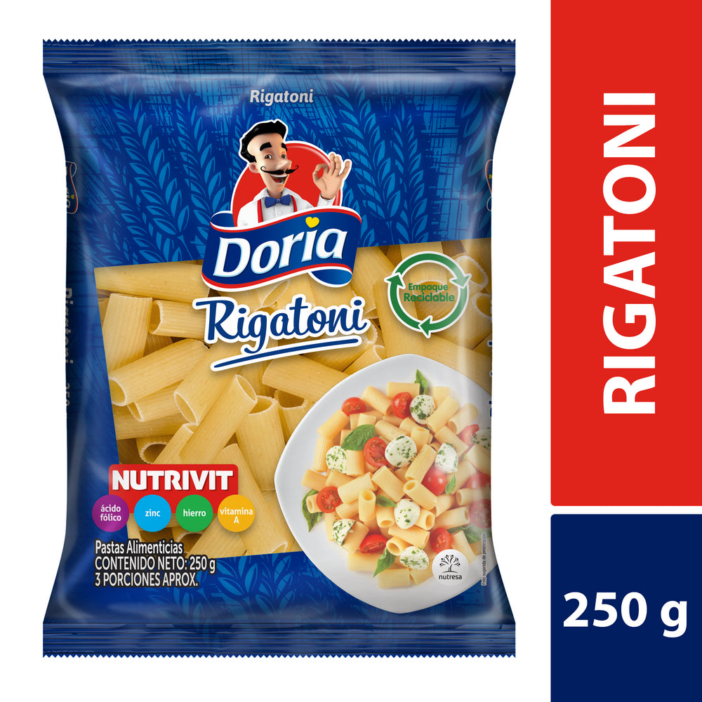 PASTA DORIA 250G RIGATONI