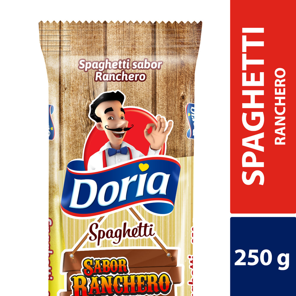 PASTA DORIA 250G SPAGUETTI RANCHERO
