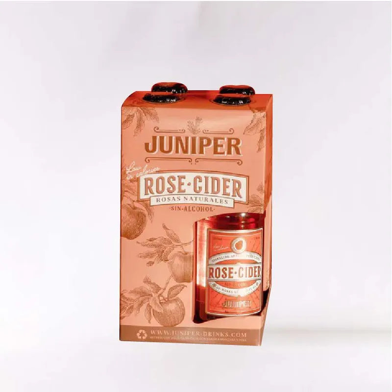 SODA JUNIPER 4U 828ML ROSE CIDER
